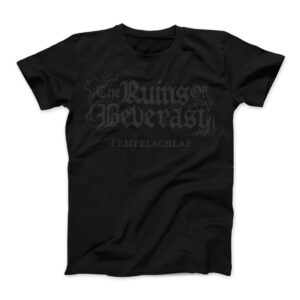 Tempelschlaf / Black on Black (T-Shirt)
